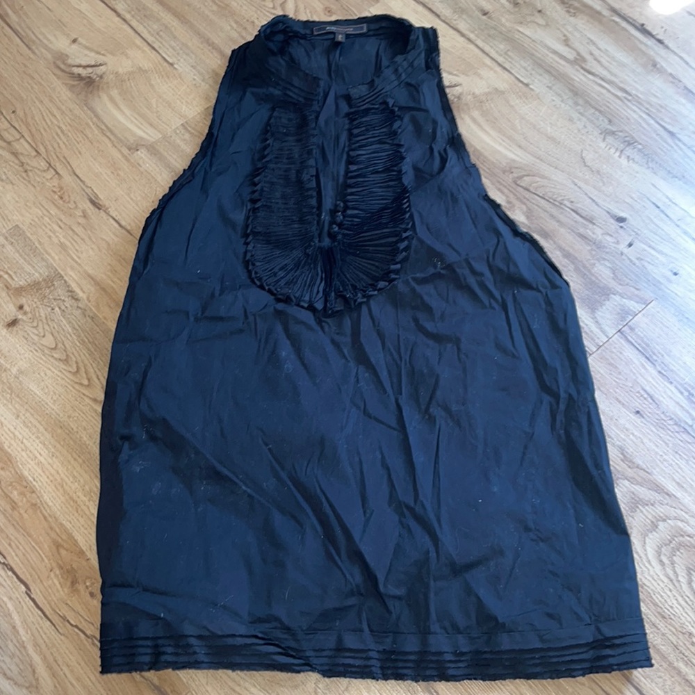 BCBG black tank dress top